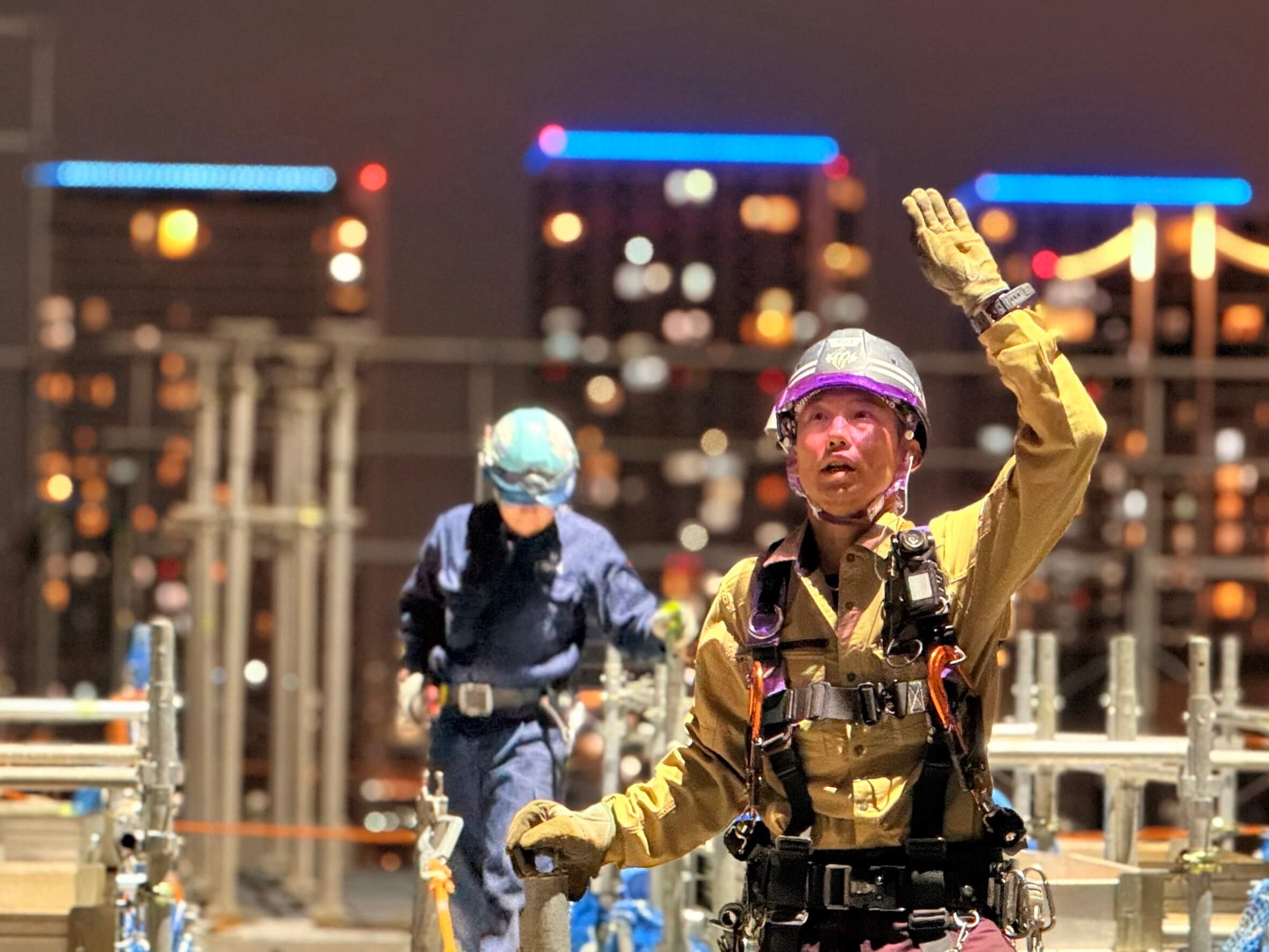 安全帯・ハーネスの確認